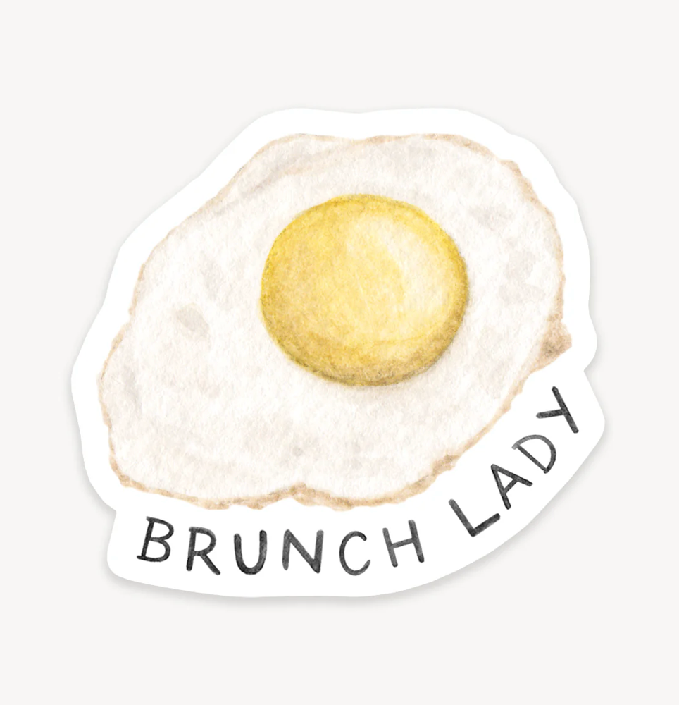 Brunch Lady Sticker