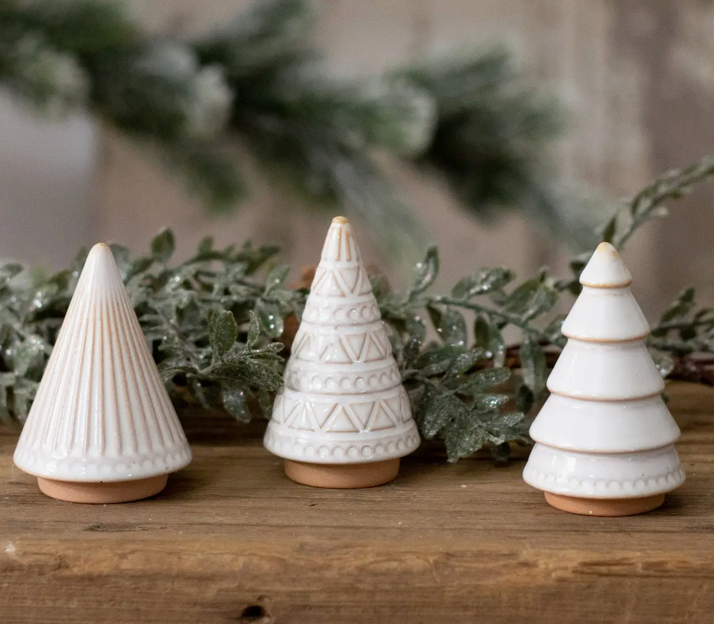 Mini Glazed Ceramic Trees