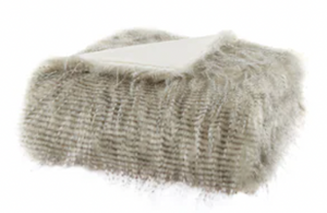 Edina Faux Fur Throw