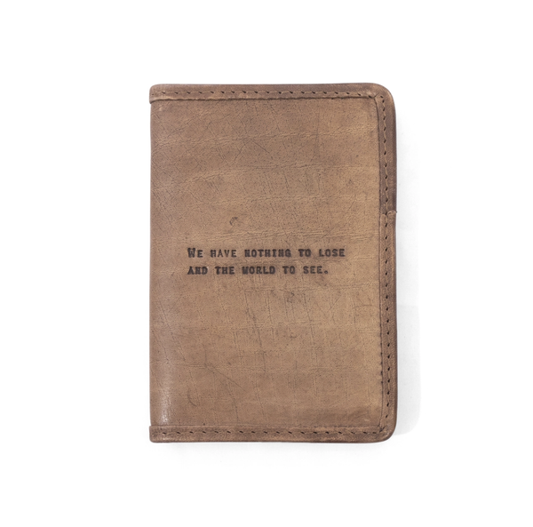 Passport Cover - Nothing To Lose
