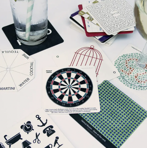 Bar Games Drink Mats