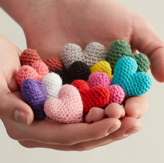 Mini Crocheted Heart