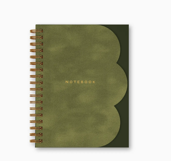 Moss Clamshell Notebook