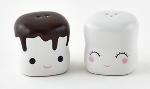 Marshmallow Salt and Pepper Shakers