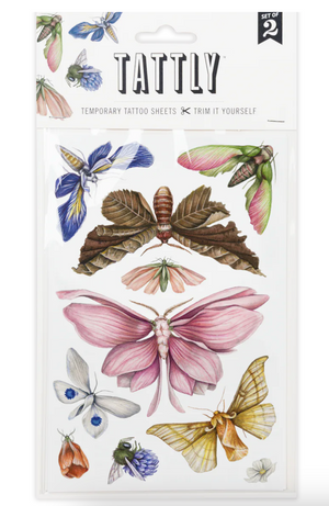 Floraflies Temporary Tattoos - Two Sheets