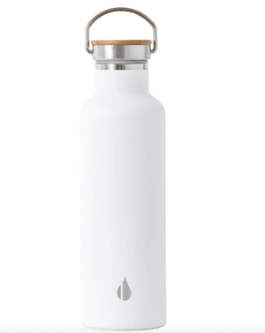 Elemental Stainless Steel Water Bottle - Matte White