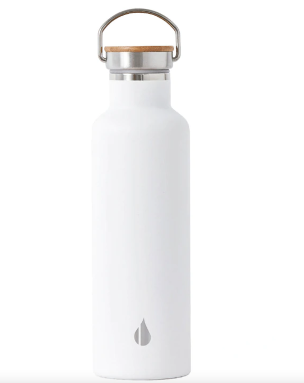 Elemental Stainless Steel Water Bottle - Matte White