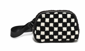 Checkered Belt Bag