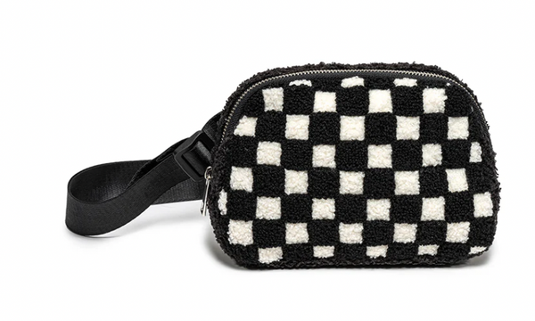 Checkered Belt Bag
