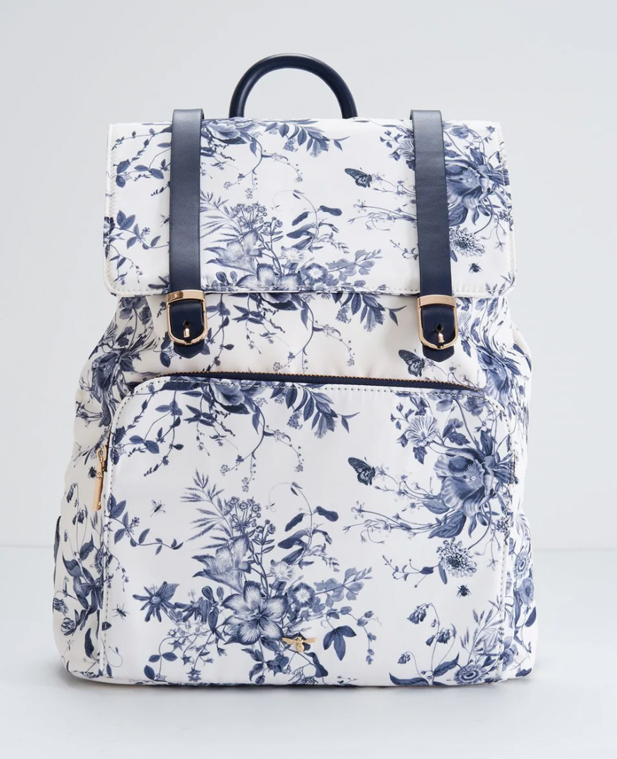 Martha Large Backpack (Blooming Blue)
