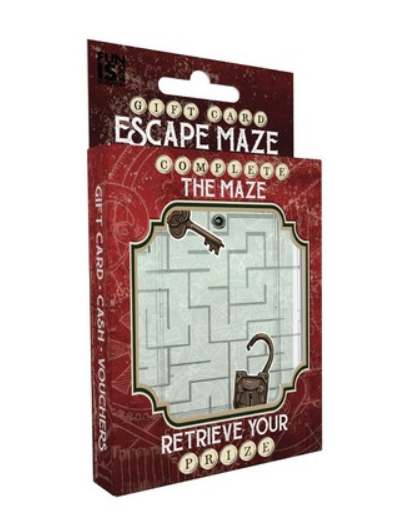 Gift Card Escape Maze