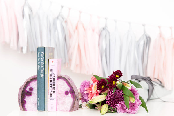 Pink Quartz Tassel Garland Kit