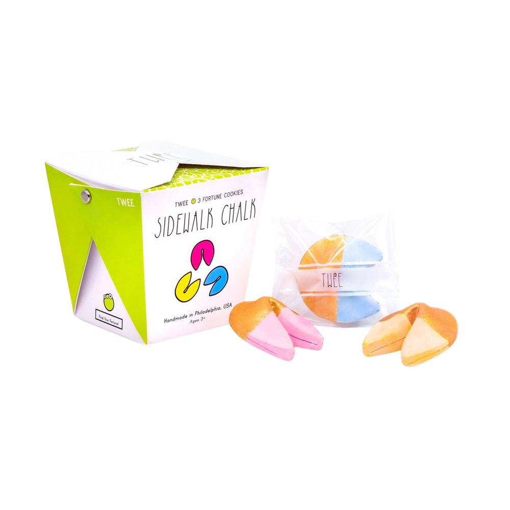 Fortune Cookie Sidewalk Chalk