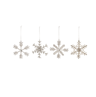 Beaded Snowflake Ornament