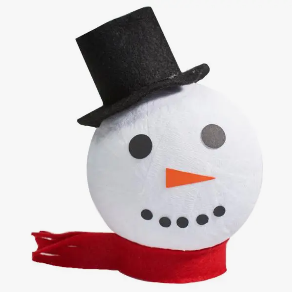 Snowman Deluxe Surprise Ball