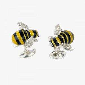 D & F Cuff Links - Bumble Bee
