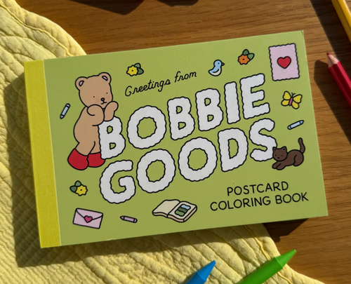 Bobbie Goods Postcard Coloring Book