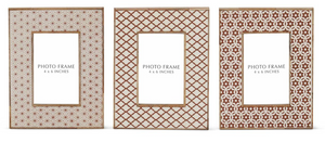 Wood & Resin Tile Photo Frames