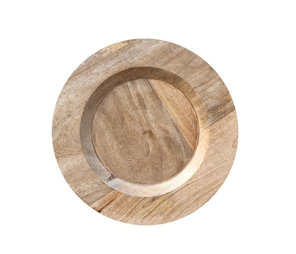 Mango Wood Charger Plate