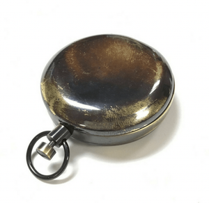 Vintage Engraved Pocket Compass-"Seek"