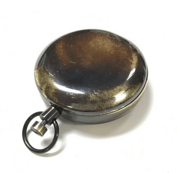 Vintage Engraved Pocket Compass-"Seek"