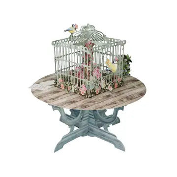 3D Bird Cage Card