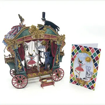 3D Puppet Theater Card