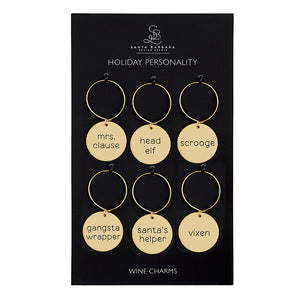 Wine Charms - Holiday