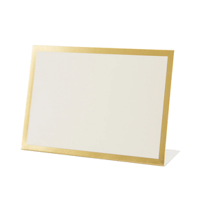 Gold Foil Frame Place Card