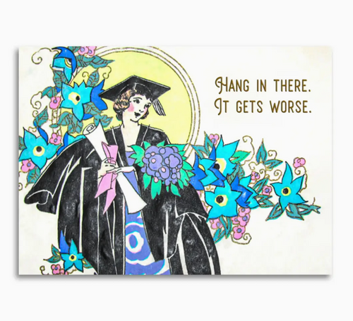 Bad Betty Graduation Card