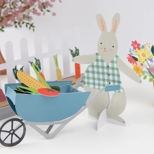 Bunny Paper Play Garden