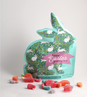 Easter Bunny Pouch Gummy Mix - 1lb