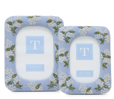 Hydrangea Photo Frame Set of 2