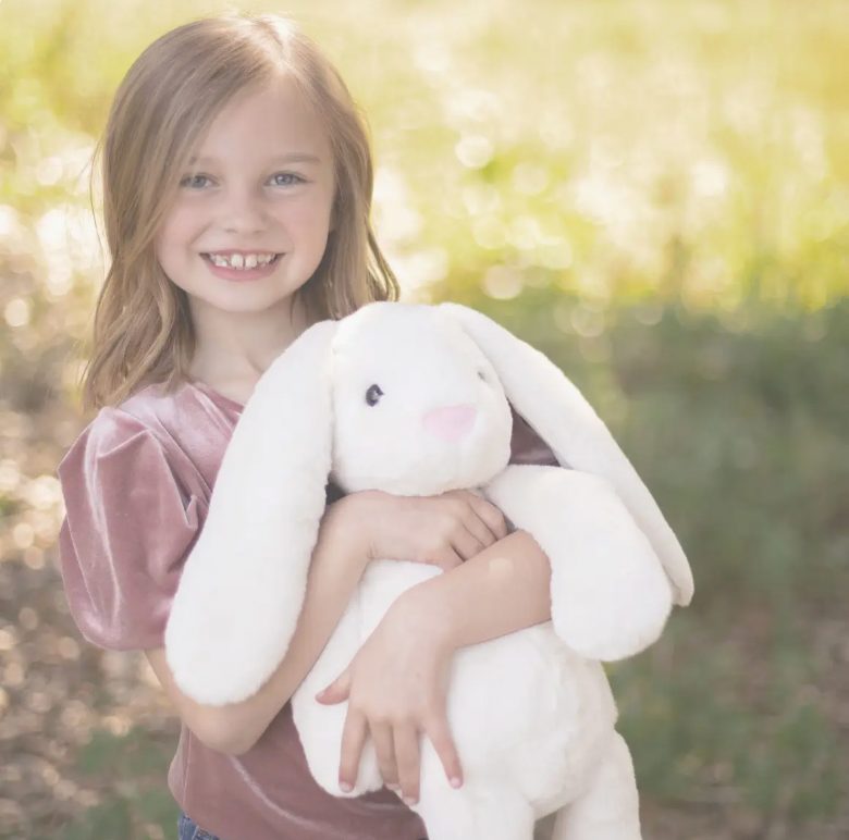 Cream Bunny Plush