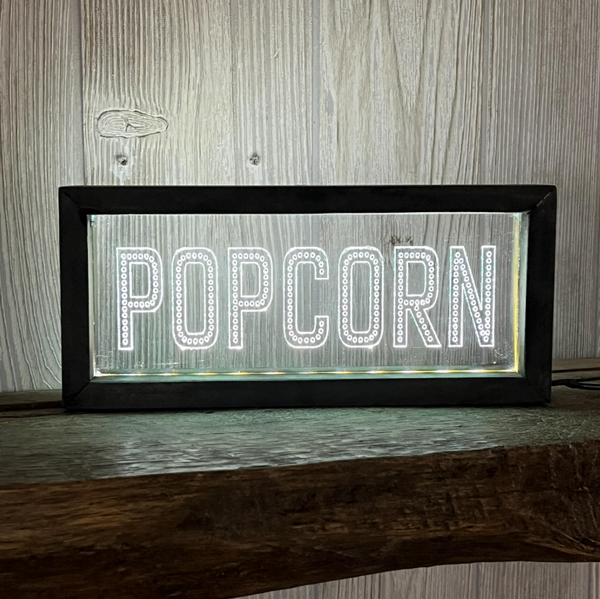 Popcorn Light-up Sign