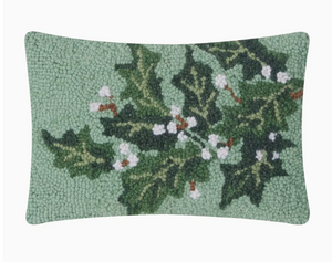 Holly Berry Hook Pillow