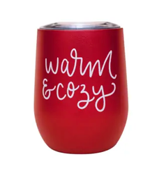 Warm & Cozy Metal Tumbler