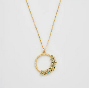 Floral Wreath Necklace