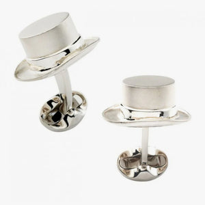 D & F Cuff Links - Top Hat