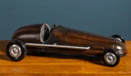 Large Leather Race Car
