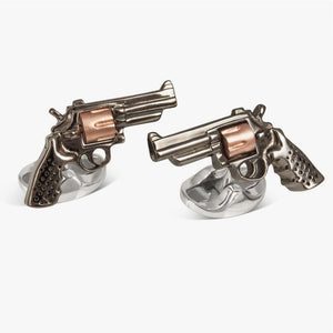 D & F Cuff Links - Revolver
