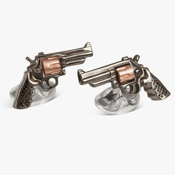 D & F Cuff Links - Revolver