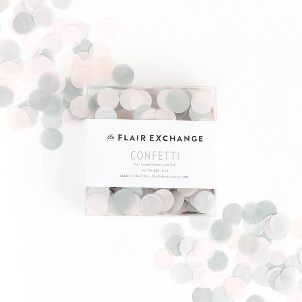 Pink Quartz Hand-Cut Confetti