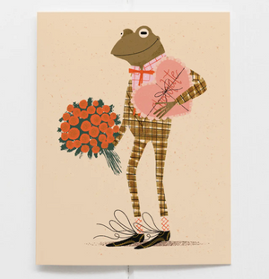 Handsome Frog Valentine