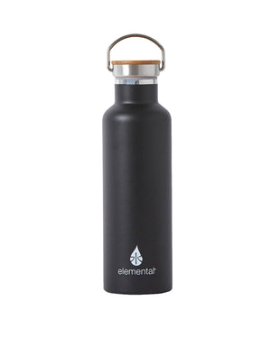 Elemental Water Bottle & Tumbler Gift Set - Matte Black