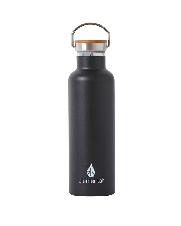 Elemental Water Bottle & Tumbler Gift Set - Matte Black