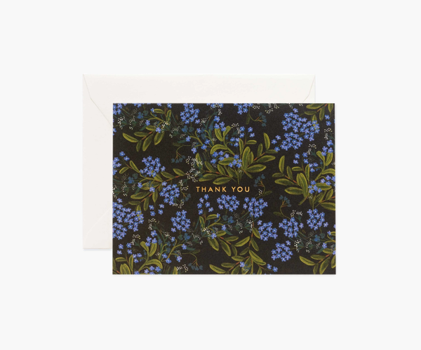 Cornflower Thank You Cards Boxed Set of 8