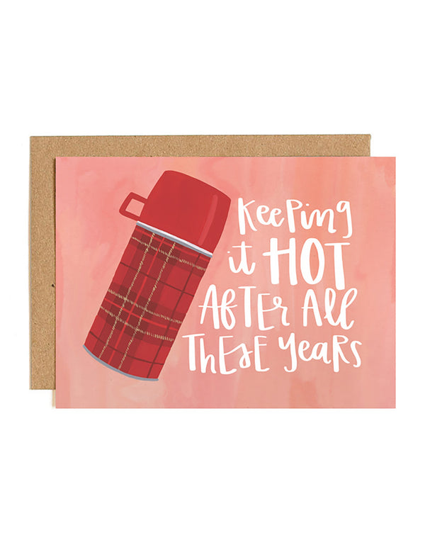 Keeping it Hot Thermos Card