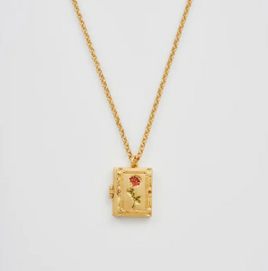 Diary Locket Necklace