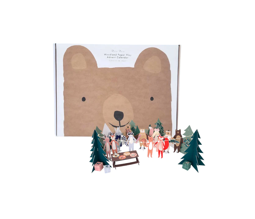 Woodland Paper Play Advent Calendar